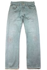 画像2: Levi'sリーバイス 501 カラーデニムパンツ グリーングレー W30 L32★SDP4600 (2)