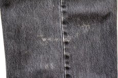 画像8: 00s メキシコ製 Levi'sリーバイス 501 ブラック デニムパンツ W34★SDP4606 (8)