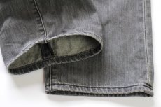 画像5: Levi'sリーバイス 501 USED加工 先染め グレー デニムパンツ W32 L32★SDP4591 (5)