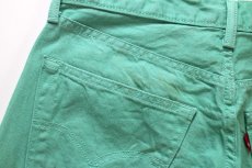 画像6: Levi'sリーバイス 501 カラーデニムパンツ ライトグリーン W32★SDP4599 (6)