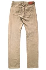 画像3: Levi'sリーバイス 501 後染め カラーデニムパンツ カーキ W32 L34★SDP4590 (3)