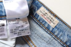 画像6: LEVI'Sリーバイス PREMIUM 501 S SKINNY USED加工 ストレッチ デニムパンツ W26 L32★SDP4596 (6)