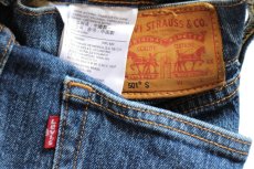 画像5: Levi'sリーバイス 501 S SKINNY USED加工 ストレッチ デニムパンツ W27 L30★SDP4598 (5)