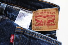 画像5: Levi'sリーバイス 501 S SKINNY ダメージ加工 ストレッチ デニムパンツ W28 L30★SDP4583 (5)