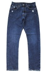 画像2: Levi'sリーバイス 501 S SKINNY ダメージ加工 ストレッチ デニムパンツ W28 L30★SDP4583 (2)