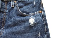 画像8: Levi'sリーバイス 501 S SKINNY ダメージ加工 ストレッチ デニムパンツ W28 L30★SDP4583 (8)