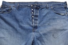 画像4: Levi'sリーバイス 501 デニムパンツ W52 L32★SDP4481 超特大 (4)
