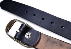 画像4: 新品★USA製 BRACKNEY LEATHER WORKS 2 PYRAMID スタッズ レザーベルト ブラック 36 (4)