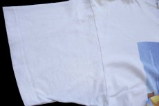 画像6: 90s USA製 THE LIVING DESERT 砂漠 サボテン コヨーテ アート コットンTシャツ 白 XL (6)