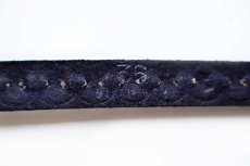 画像5: 新品★USA製 BRACKNEY LEATHER WORKS 1 PYRAMID スタッズ レザーベルト ブラック 36 (5)