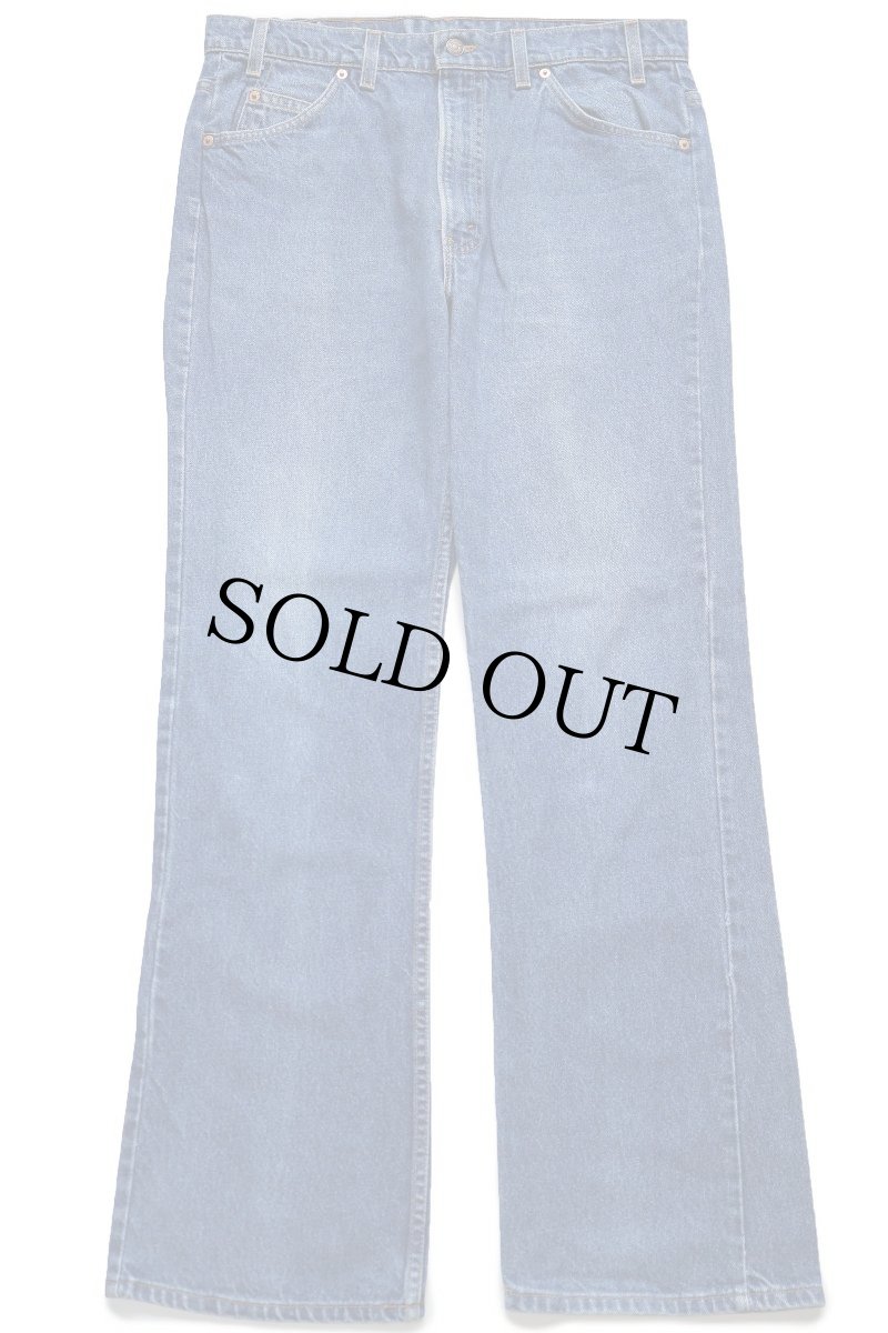 画像2: 90s USA製 Levi'sリーバイス 517 デニムパンツ W35★117 ブーツカット (2)