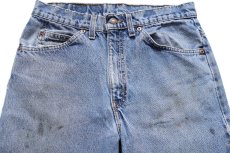 画像4: 90s USA製 Levi'sリーバイス 517 デニムパンツ W31 L32★119 ブーツカット (4)