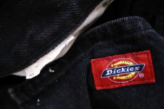 画像6: Dickiesディッキーズ ペンキ飛び ブラック デニムパンツ W33 (6)