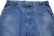 画像4: carharttカーハート デニム ペインターパンツ W44★特大 (4)