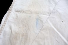 画像7: 00s Dickiesディッキーズ ペンキ飛び ダック地 ペインターパンツ 茶 フェード W42 L30★20 (7)