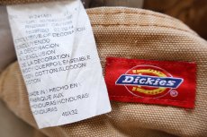 画像6: Dickiesディッキーズ ペンキ飛び ダック地 ペインターパンツ 茶 W40 L32★22 (6)