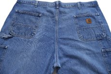 画像5: carharttカーハート デニム ペインターパンツ W44★特大 (5)