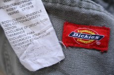 画像6: Dickiesディッキーズ ペンキ飛び ダック地 ペインターパンツ モスグリーン フェード W36★23 (6)