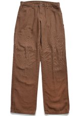 画像2: Dickiesディッキーズ ダック地 ペインターパンツ 焦げ茶 W34 L34★21 (2)