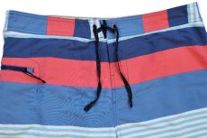 画像3: patagoniaパタゴニア Wavefarer Board Shorts ランダムボーダー ナイロン ボードショーツ FITO W38★ショートパンツ (3)