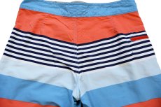 画像4: patagoniaパタゴニア Wavefarer Board Shorts ランダムボーダー ナイロン ボードショーツ FZCY W28★ショートパンツ (4)