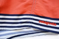 画像6: patagoniaパタゴニア Wavefarer Board Shorts ランダムボーダー ナイロン ボードショーツ FZCY W28★ショートパンツ (6)