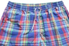 画像3: ポロ ラルフローレン マドラスチェック スイムショーツ ショートパンツ 2XLT★特大 (3)