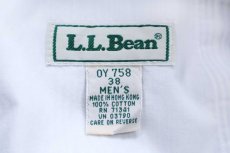 画像5: 90s L.L.Bean ツータック ストライプ コットン シアサッカー ショートパンツ サックス×白 W38★ショーツ (5)
