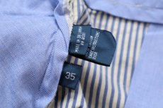 画像6: 00s ポロ ラルフローレン CLASSIC FIT ストライプ コットン シアサッカー ショートパンツ サックス×アイボリー W35★ショーツ (6)