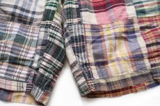 画像7: ポロ ラルフローレン CLASSIC FIT India Madras マドラスチェック パッチワーク コットン ショートパンツ W31★インド綿 ショーツ (7)