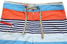画像3: patagoniaパタゴニア Wavefarer Board Shorts ランダムボーダー ナイロン ボードショーツ FZCY W28★ショートパンツ (3)