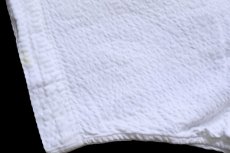 画像6: 00s ラルフローレン CLASSIC FIT ワンポイント ボタンダウン 半袖 コットン シアサッカーシャツ 白 XXL★特大 (6)