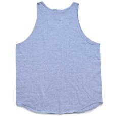 画像3: 90s USA製 RUSSELLラッセル 無地 コットン タンクトップ 杢グレー XL (3)