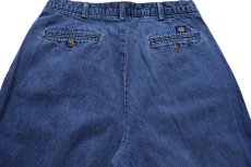 画像5: 90s DOCKERSドッカーズ ツータック スラックス デニムパンツ W34★A Levi'sリーバイス トラウザーズ (5)