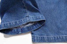 画像7: 90s DOCKERSドッカーズ ツータック スラックス デニムパンツ W42 L30★C Levi'sリーバイス トラウザーズ (7)