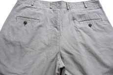 画像5: 90s USA製 DOCKERSドッカーズ ツータック スラックス コットンパンツ グレー W38 L30★Levi'sリーバイス (5)