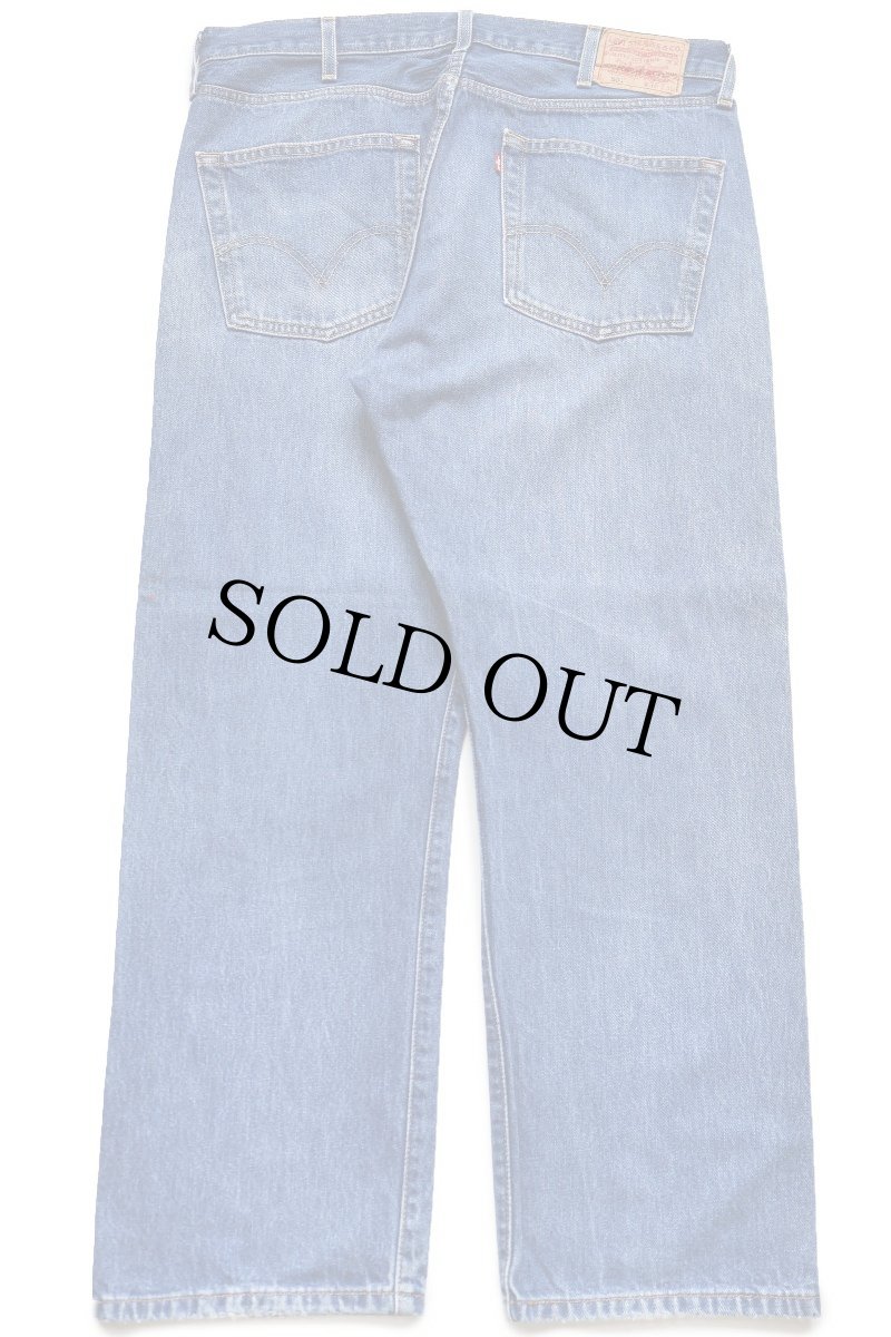 画像3: 00s Levi'sリーバイス 501 ペンキ飛び&ダメージ デニムパンツ ヒゲ W38 L30★231 (3)