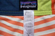 画像5: patagoniaパタゴニア Wavefarer Board Shorts ランダムボーダー ナイロン ボードショーツ FZV W38★ショートパンツ (5)