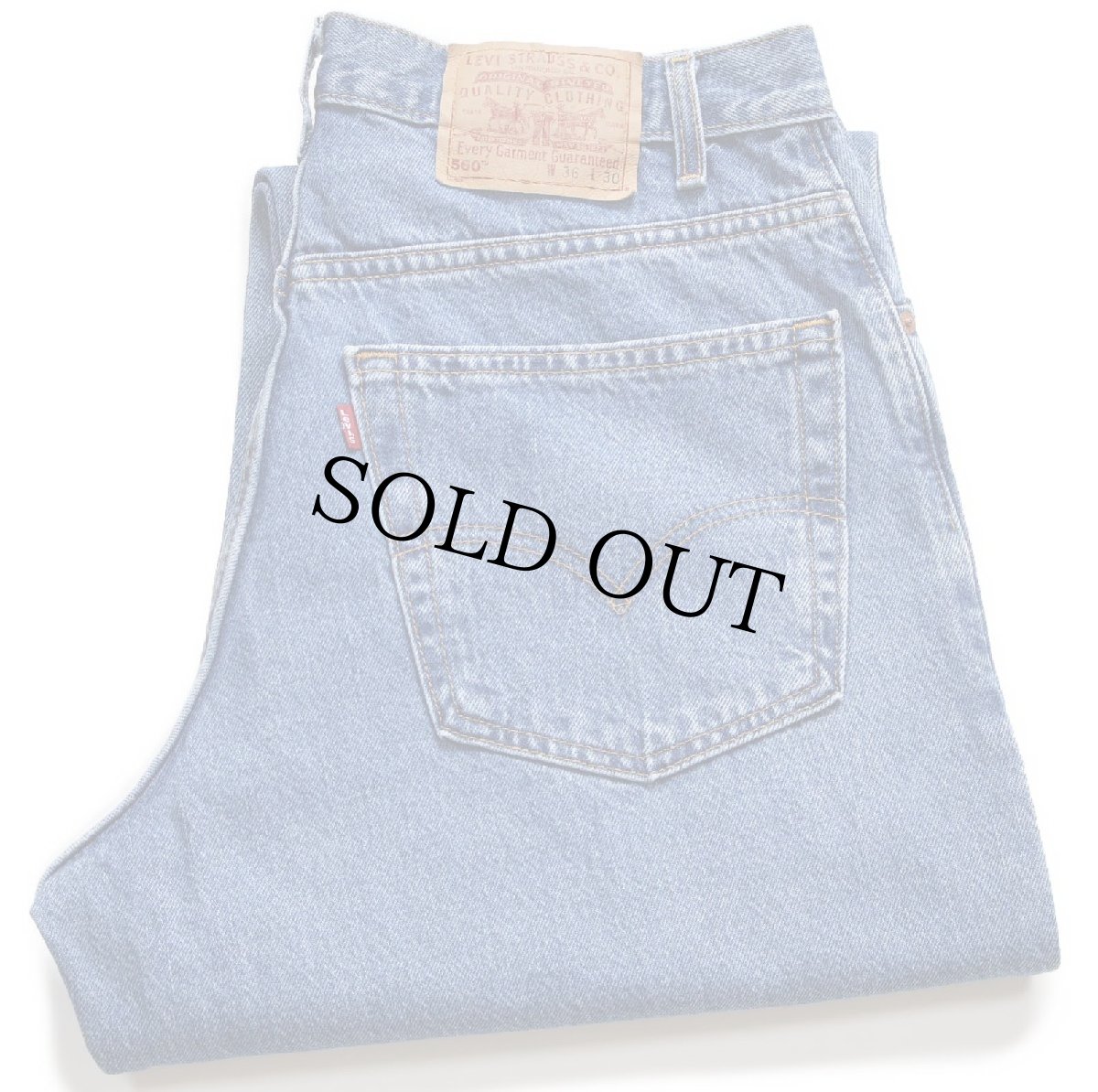 画像1: 00s USA製 Levi'sリーバイス 560 デニムパンツ W36 L30 (1)