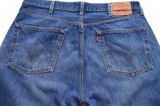 画像5: 00s Levi'sリーバイス 501 ペンキ飛び&ダメージ デニムパンツ ヒゲ W38 L30★231 (5)