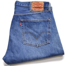 画像1: 00s Levi'sリーバイス 501 ペンキ飛び&ダメージ デニムパンツ ヒゲ W38 L30★231 (1)