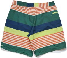 画像2: patagoniaパタゴニア Wavefarer Board Shorts ランダムボーダー ナイロン ボードショーツ FZV W38★ショートパンツ (2)