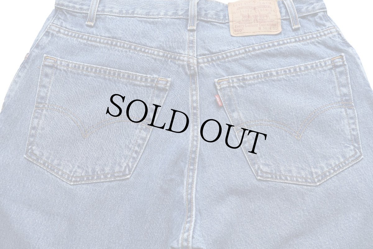 画像5: 00s USA製 Levi'sリーバイス 560 デニムパンツ W36 L30 (5)