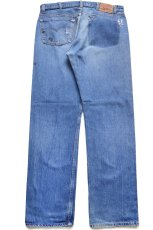 画像3: 80s USA製 Levi'sリーバイス 501 ダメージ&パッチワーク リペア デニムパンツ W38 L34★215 (3)
