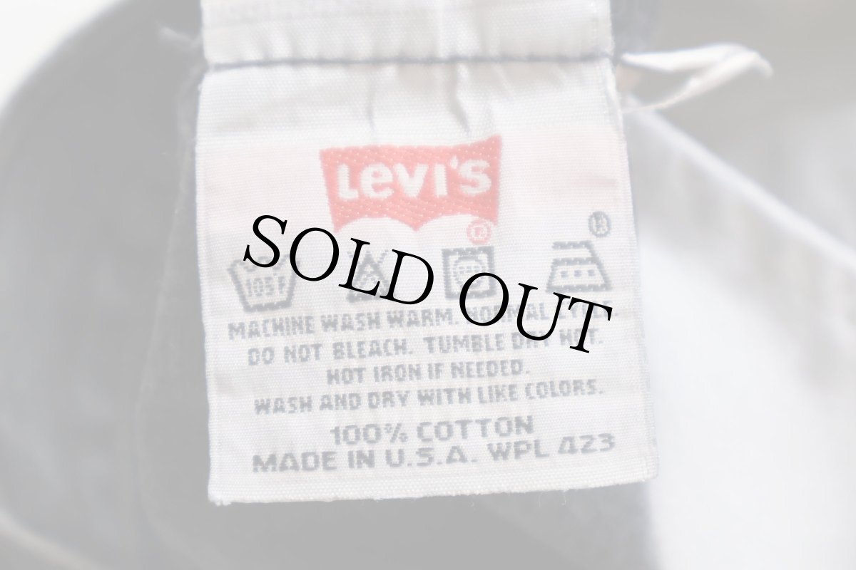 画像5: 00s USA製 Levi'sリーバイス 501 ブラック デニムパンツ W40 L30 (5)