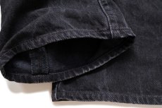 画像7: Levi'sリーバイス 501 ブラック デニムパンツ W34★03 (7)