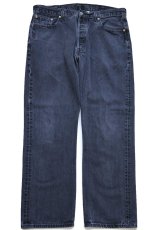 画像2: 00s メキシコ製 Levi'sリーバイス 501 ブリーチ ブラック デニムパンツ フェード W38 L32 (2)