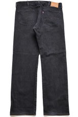 画像3: LEVI'Sリーバイス PREMIUM 501 '93 BIGE ストレッチ ブラック デニムパンツ W38 L32 (3)