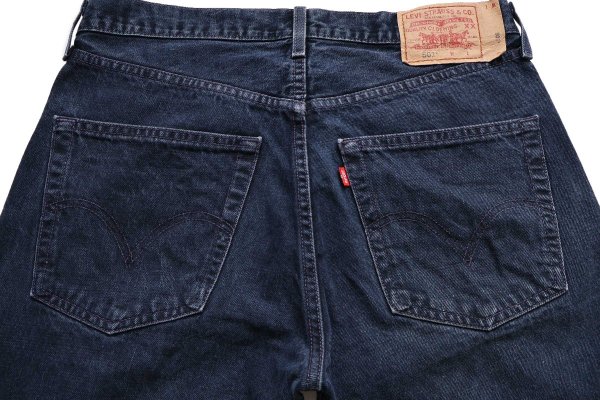 00s メキシコ製 Levi'sリーバイス 501 ペンキ飛び カラーデニムパンツ