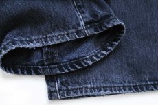 画像9: 00s メキシコ製 Levi'sリーバイス 501 ブリーチ ブラック デニムパンツ フェード W38 L32 (9)